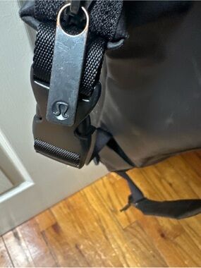 lululemon athletica Black Men's Backpack with Branded Zipper Pull